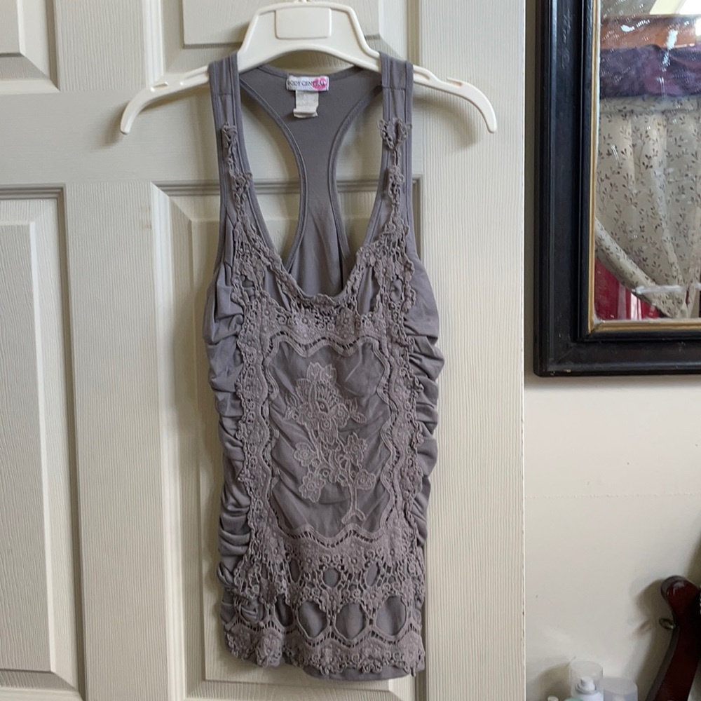 Pre owned Body Central Small Gray Tank